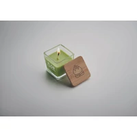 Kép 5/5 - PILA Négyzet alakú illatgyertya 50g, lime
