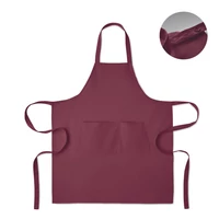 Kép 1/9 - GAMMA Biopamut kötény 240 g/m², bordó
