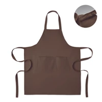 Kép 1/6 - GAMMA Biopamut kötény 240 g/m², csokoládé