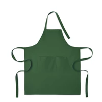 Kép 3/6 - GAMMA Biopamut kötény 240 g/m², sötétzöld