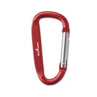 Kép 2/5 - GANCHO Alumínium karabiner, piros