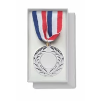 Kép 1/3 - WINNER Érem 5 cm átmérő, matt ezüst