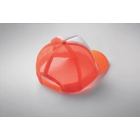 Kép 6/6 - BUBBLE 5 paneles kamionos sapka, neon narancssárga