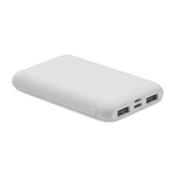Kép 1/6 - POWER52C 5000 mAh powerbank akkumulátor, fehér