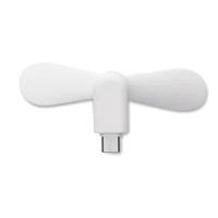 Kép 3/6 - PHAN Hordozható USB ventilátor, fehér