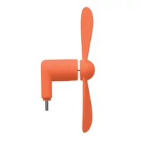 Kép 2/6 - PHAN Hordozható USB ventilátor, narancssárga