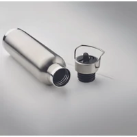 Kép 2/8 - RIFLOW Duplafalú termoszpalack 660 ml, matt ezüst