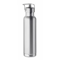 Kép 4/8 - RIFLOW Duplafalú termoszpalack 660 ml, matt ezüst
