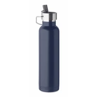 Kép 1/6 - RIFLOW Duplafalú termoszpalack 660 ml, francia tengerészkék