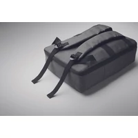 Kép 5/11 - LAUGAR Vékony 15colos laptop hátizsák, kőszürke