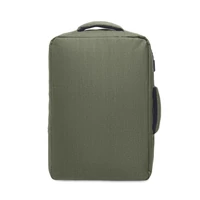 Kép 11/14 - LAUGAR Vékony 15colos laptop hátizsák, katona zöld