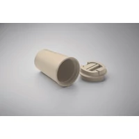 Kép 4/5 - BEIBAKU PLA duplafalú pohár 350 ml, bézs