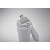 Kép 4/5 - TOPAZ Duplafalú pohár 350 ml, fehér
