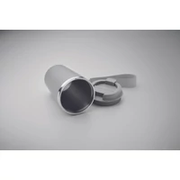 Kép 5/5 - TOPAZ Duplafalú pohár 350 ml, szürke