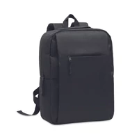Kép 1/11 - AKRAOS RPET 15 colos laptop hátizsák, fekete