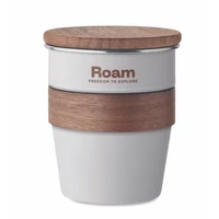 Kép 4/10 - WALNUT Szimplafalú pohár 350 ml, fehér
