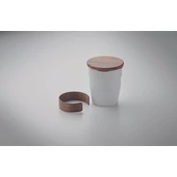 Kép 10/10 - WALNUT Szimplafalú pohár 350 ml, fehér