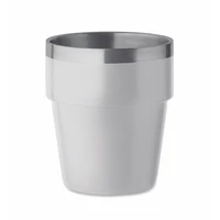 Kép 1/3 - ACERITO Duplafalú pohár 250 ml, fehér