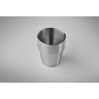Kép 3/3 - ACERITO Duplafalú pohár 250 ml, matt ezüst