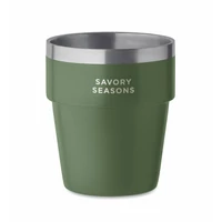 Kép 3/4 - ACERITO Duplafalú pohár 250 ml, sötétzöld