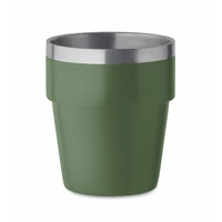 Kép 1/4 - ACERITO Duplafalú pohár 250 ml, sötétzöld