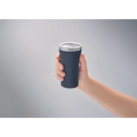 Kép 4/6 - OZ Kis duplafalú pohár 160 ml, francia tengerészkék