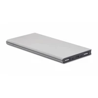 Kép 1/6 - POWERFLAT8C 8000 mAh powerbank akkumulátor, matt ezüst