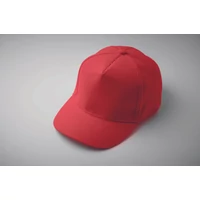 Kép 5/5 - SUNNY 5 panel baseball sapka 180 gr, piros