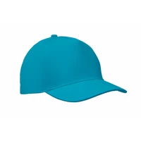 Kép 1/5 - SUNNY 5 panel baseball sapka 180 gr, türkiz