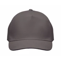 Kép 4/5 - SUNNY 5 panel baseball sapka 180 gr, kőszürke