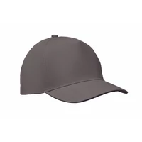 Kép 1/5 - SUNNY 5 panel baseball sapka 180 gr, kőszürke