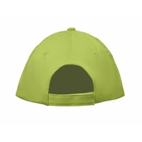 Kép 2/5 - SUNNY 5 panel baseball sapka 180 gr, lime