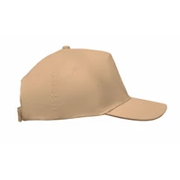 Kép 3/5 - SUNNY 5 panel baseball sapka 180 gr, elefántcsont