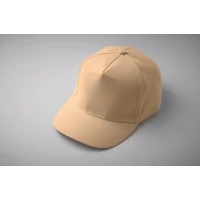 Kép 5/5 - SUNNY 5 panel baseball sapka 180 gr, elefántcsont