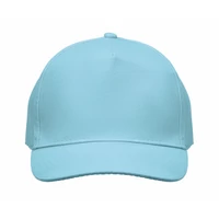 Kép 4/5 - SUNNY 5 panel baseball sapka 180 gr, babakék