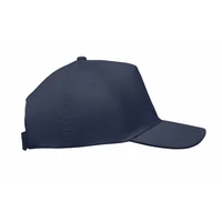 Kép 3/5 - SUNNY 5 panel baseball sapka 180 gr, francia tengerészkék