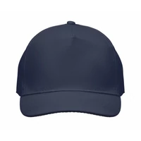 Kép 4/5 - SUNNY 5 panel baseball sapka 180 gr, francia tengerészkék