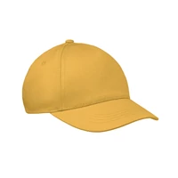 Kép 1/6 - BUZZ KIDS 5 paneles gyerek baseballsapka, sárga