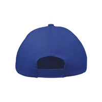 Kép 4/6 - BUZZ KIDS 5 paneles gyerek baseballsapka, királykék