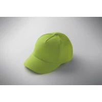 Kép 6/6 - BUZZ KIDS 5 paneles gyerek baseballsapka, lime