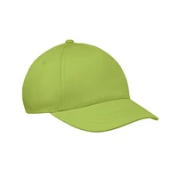 Kép 1/6 - BUZZ KIDS 5 paneles gyerek baseballsapka, lime