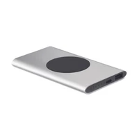 Kép 1/2 - POWERPLUS 5000mAh 15W vez.n. powerbank, matt ezüst