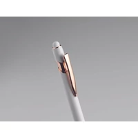 Kép 5/7 - SCRIBBLE Újrahaszn.alumínium golyóstoll, fehér