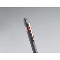 Kép 6/8 - SCRIBBLE Újrahaszn.alumínium golyóstoll, kőszürke