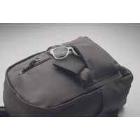 Kép 5/14 - LEIRUR 15 colos laptop hátizsák, kőszürke