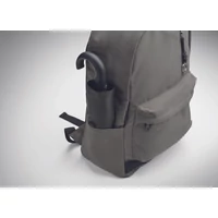 Kép 8/14 - LEIRUR 15 colos laptop hátizsák, kőszürke