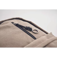 Kép 11/15 - LEIRUR 15 colos laptop hátizsák, natúr