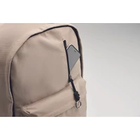 Kép 12/15 - LEIRUR 15 colos laptop hátizsák, natúr