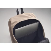 Kép 7/15 - LEIRUR 15 colos laptop hátizsák, natúr