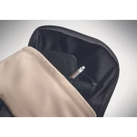 Kép 8/15 - LEIRUR 15 colos laptop hátizsák, natúr